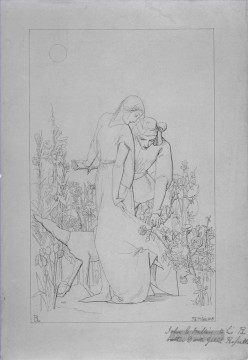  dame - My Beautiful Lady Präraffaeliten John Everett Millais